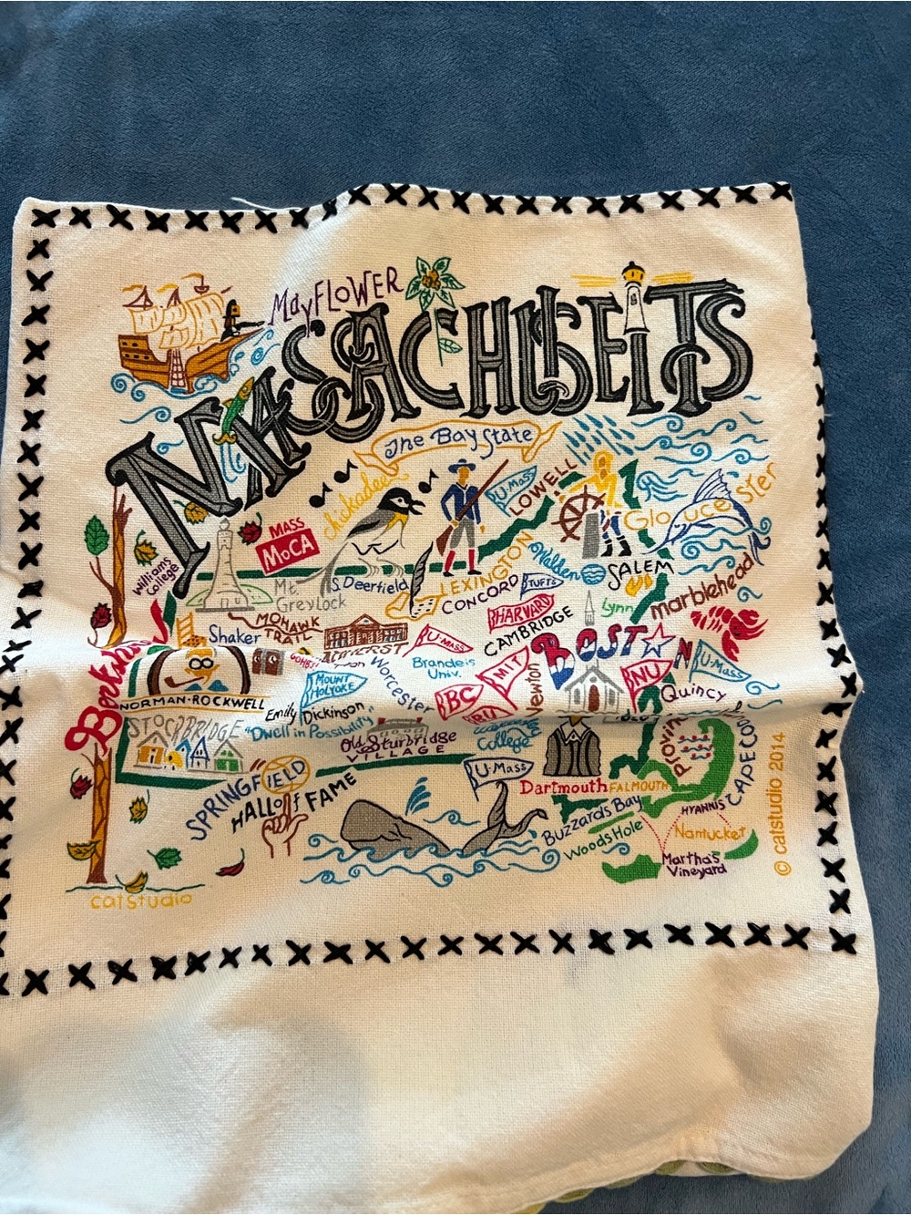 Cat Studio Massachusetts Hand Towel